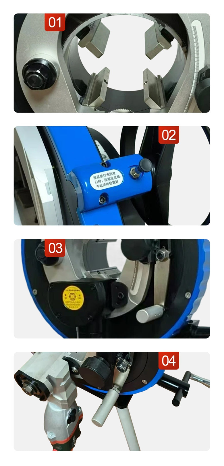 Multi-function Planetary Pipe Cutting Machine Pipe Cutter High Cutting Speed Stainless Steel Pipe Cutting Machine