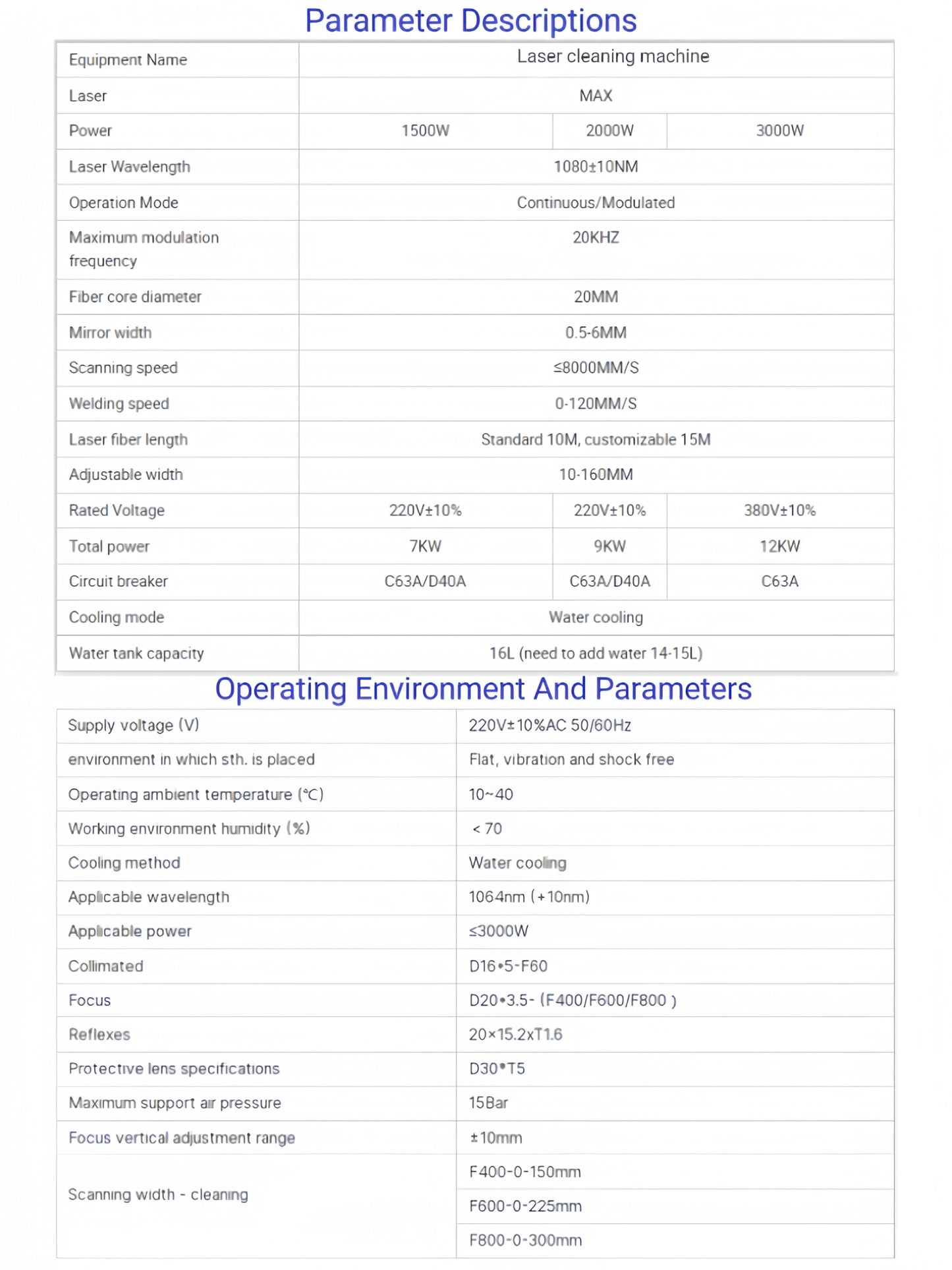 Máquina de limpieza láser de fibra FIYID 1500W utilizada para eliminar revestimientos de metal, eliminar capas de pintura y eliminar manchas de aceite.