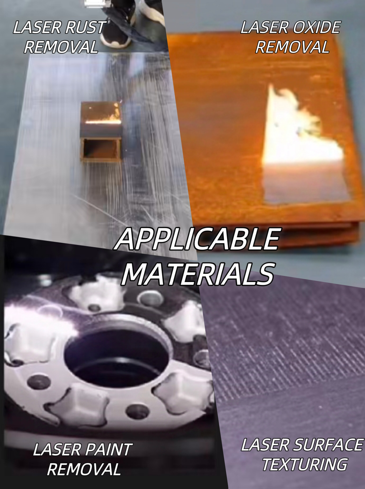 Máquina de limpieza láser de fibra FIYID 1500W utilizada para eliminar revestimientos de metal, eliminar capas de pintura y eliminar manchas de aceite.