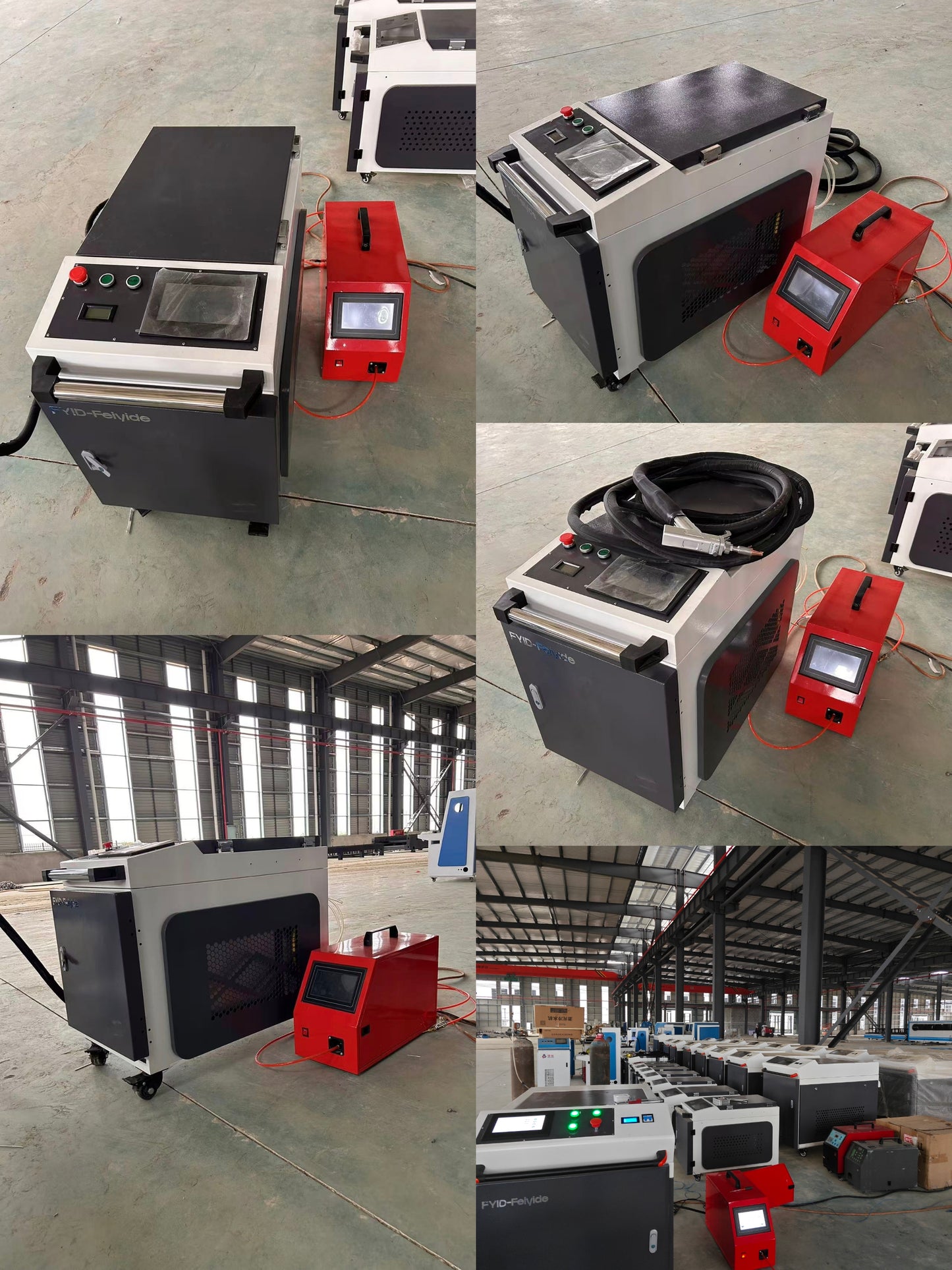 Laser Welder Handheld Fiber Welding Machine 1500W 4 in 1 Water Cooling Cutting Weld Seam Cleaning with Auto Wire Feeder Cable Length 10m for Metal Stainless Steel Aluminum Copper