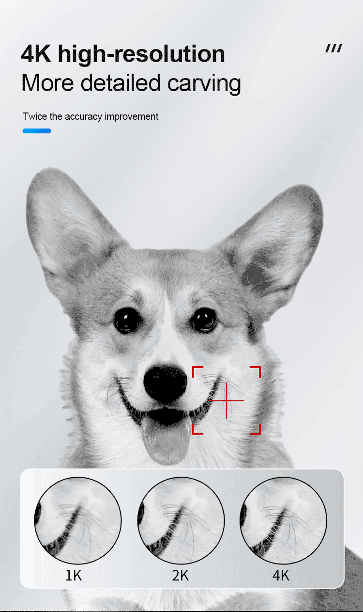 Máquina de marcado láser de fibra Hualong de 8,5 kg, 4K, HD, color para metal, plástico, cuero, madera pintada, grabado láser, soldador láser