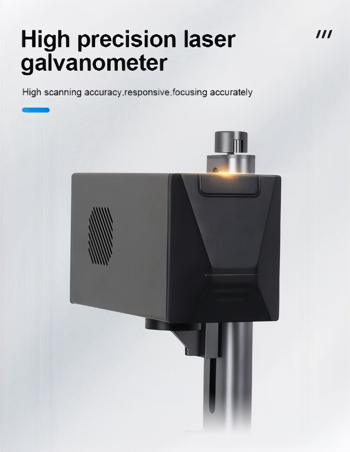 Máquina de marcado láser de fibra Hualong de 8,5 kg, 4K, HD, color para metal, plástico, cuero, madera pintada, grabado láser, soldador láser