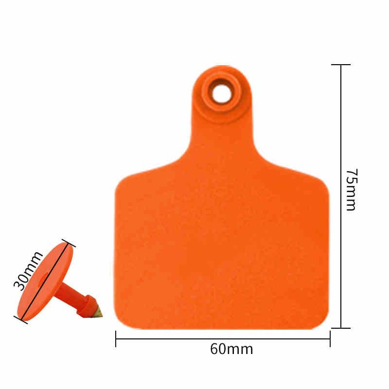 100 Pcs Bull Ear Tag Boards Thickened Animal Ear tag boards Farm Animal Ldentification Management Boards Bull ear tags