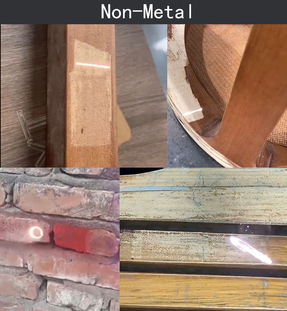 Máquina de limpieza láser tipo equipaje FIYID 200W 300W, limpiador removedor de óxido para productos de caucho, aleaciones de acero, productos de aluminio y otros metales.