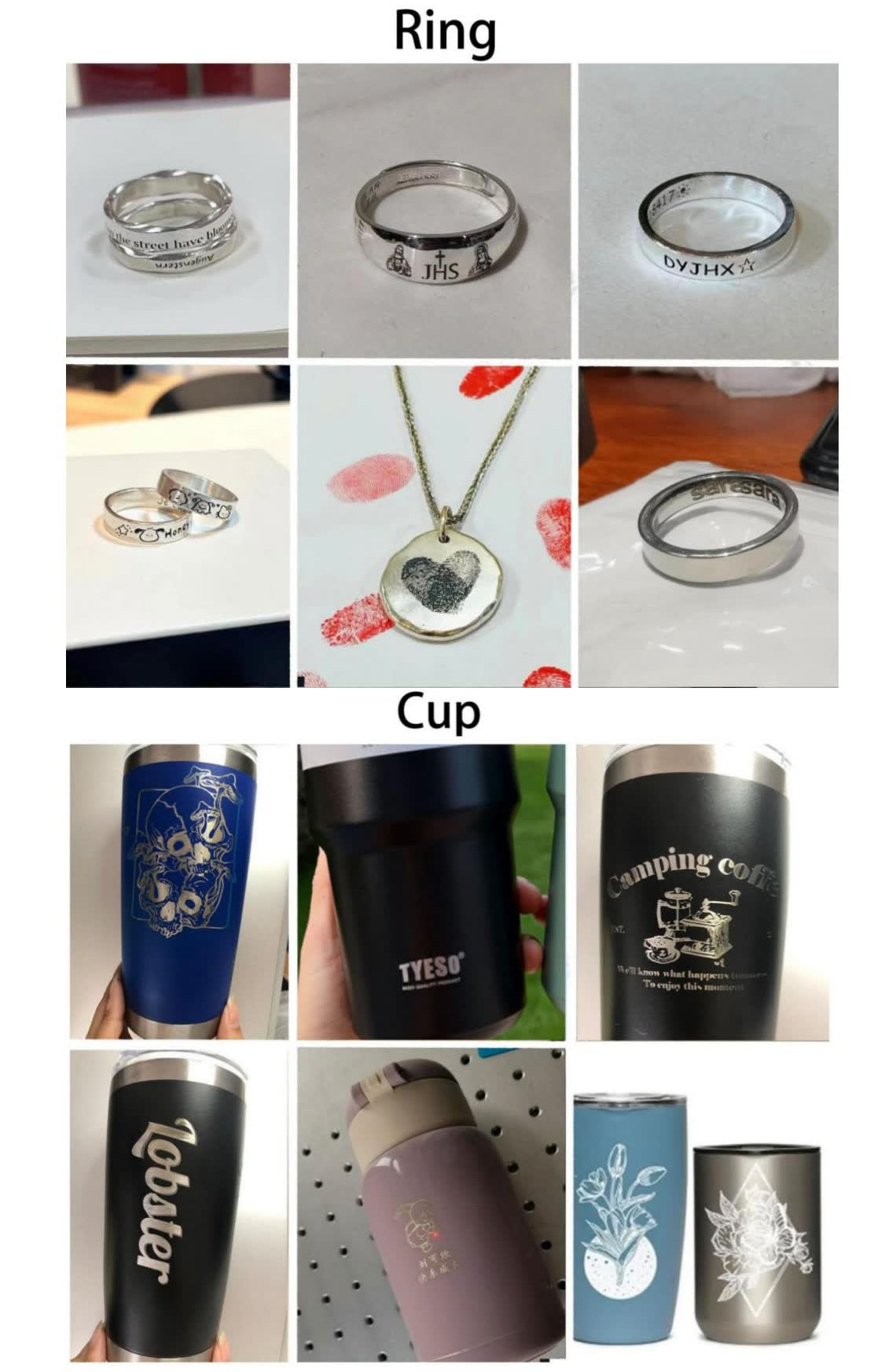 Split Type Phone Case Printing Machines CNC Metal Engraving Machinery 20/30/50/70/100w laser engraver fiber laser marking machines