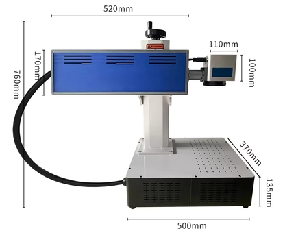 CO2  Price small non-metal engraving machine  metal 3d printer machinery industry eguipment laser engraving machine